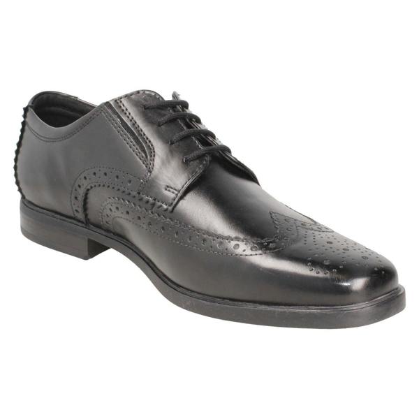 Clarks Mens Clarks Formal Brogue Lace Up Shoes Howard Wing