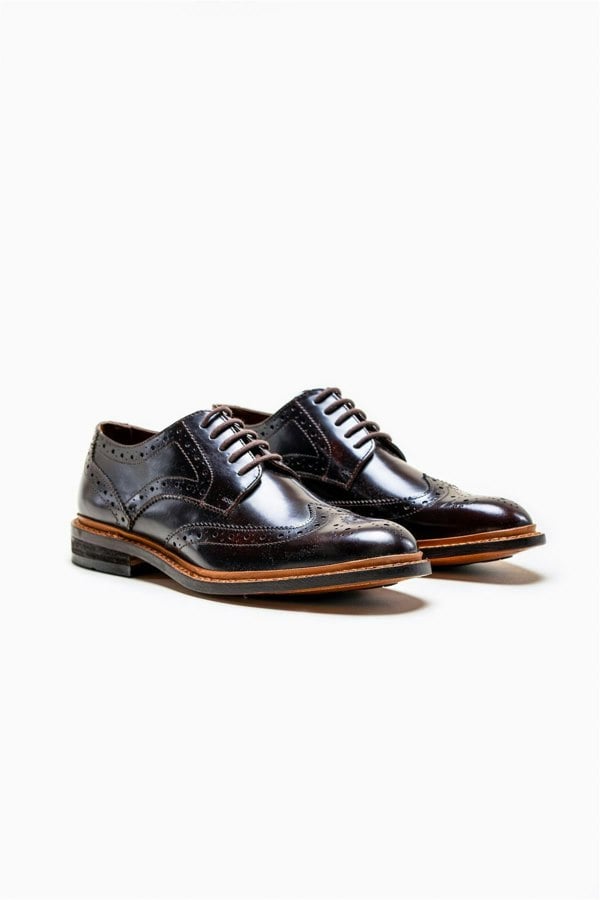 Merton bordo shoe front