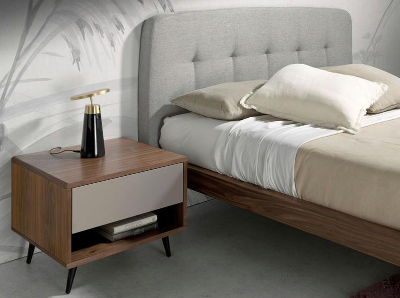 Angel Cerdá Table Lamp in Black Marble and Golden Steel 8028