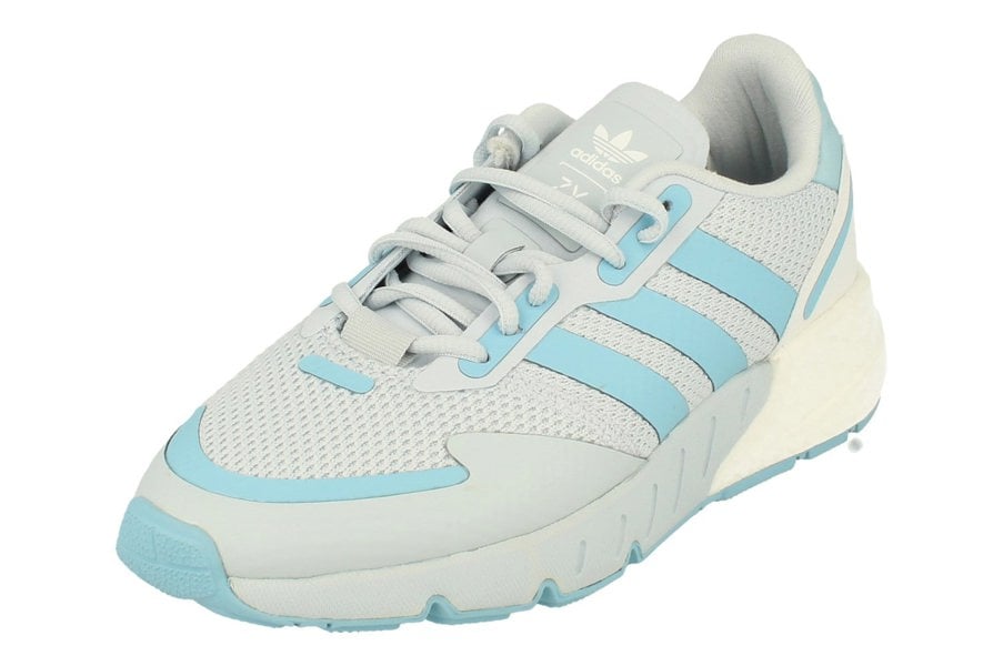 Adidas Originals Zx 1K Boost Womens Sneakers  FY3630 - White Blue Grey Fy3630 - Photo 0