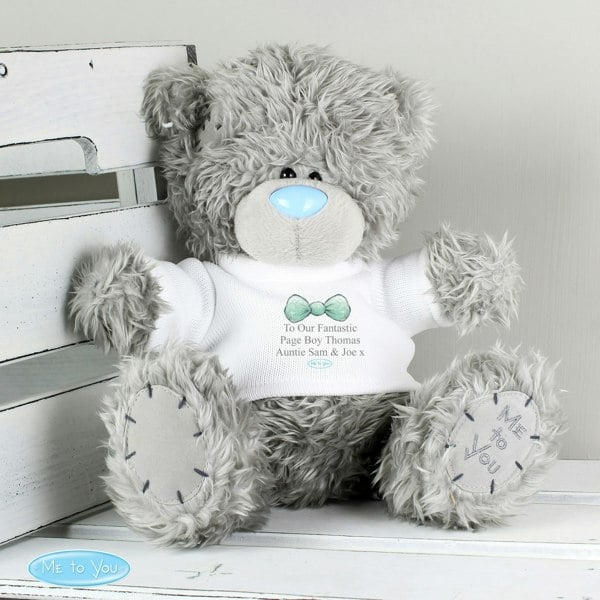 Personalised Memento Company Personalised Me To You Bear for Pageboy and Usher