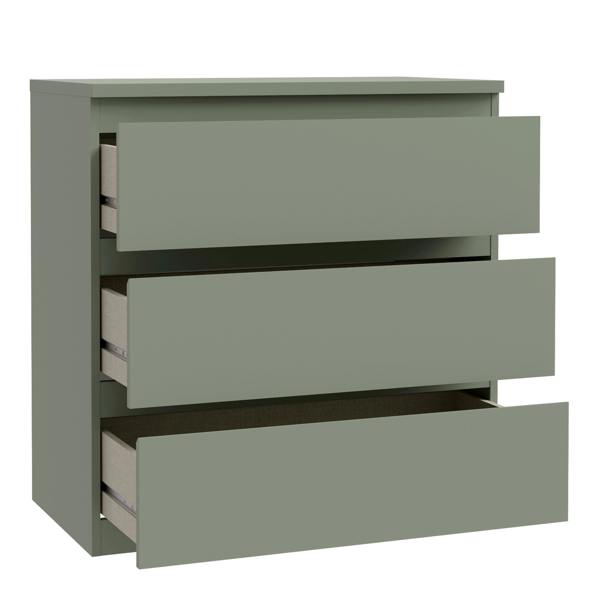 Edmore 3 Drawer Chest in Sage Green