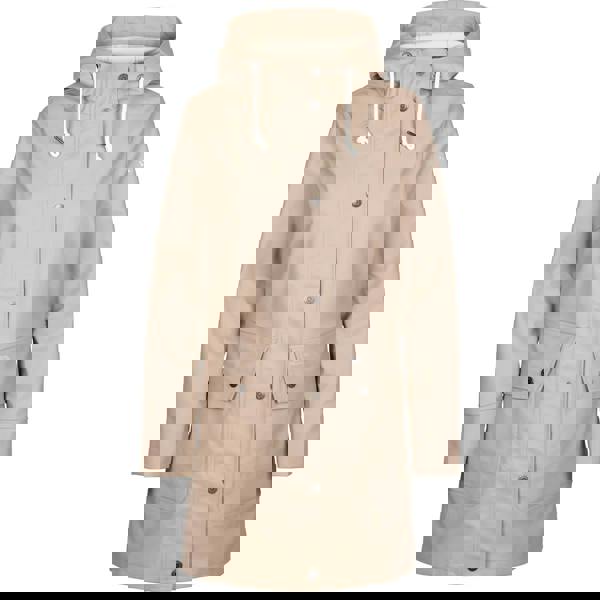 Trespass Womens/Ladies Payko Waterproof Jacket - Vintage Khaki - 