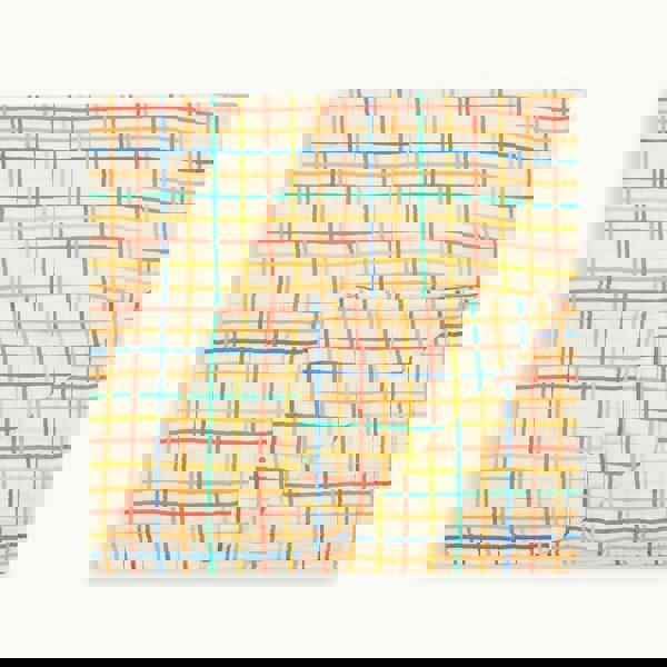 The Bonnie Mob Ditto - Rainbow Check Large Muslin Swaddle Blanket