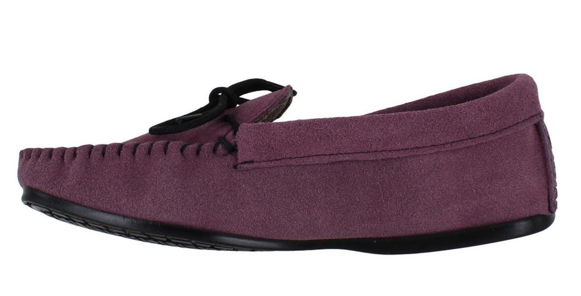 Carrera Womens Suede British Hand Made Real Suede Moccasins Slippers