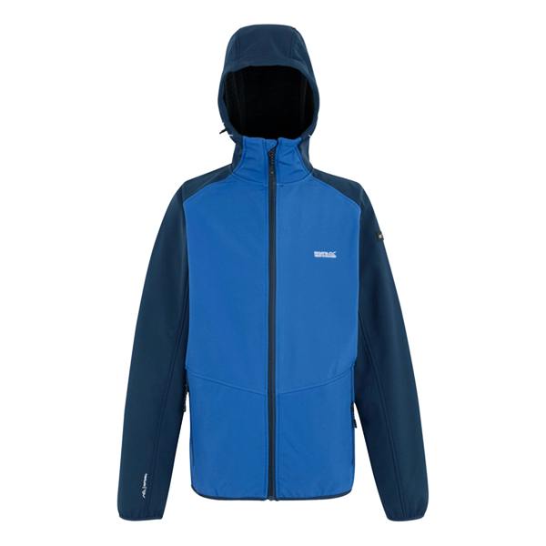 Regatta Mens Arec III Jacket - Snorkel Blue/Moonlight Denim - 
