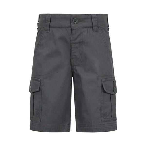 Mountain Warehouse Childrens/Kids Cargo Shorts - Charcoal