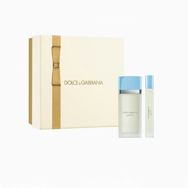 Dolce & Gabbana Women's Perfume Dolce & Gabbana Light Blue Eau de Toilette Women's Perfume Gift Set Spray (50ml) + 10ml