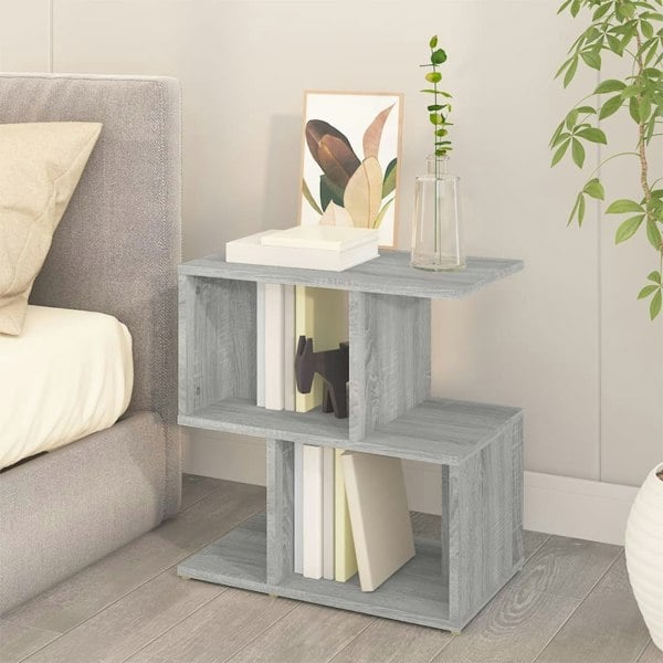 Berkfield Bedside Cabinets 2 pcs Grey Sonoma 50x30x51.5 cm Engineered Wood