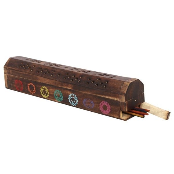 Serano Chakra Wooden Mixed Incense Box Set