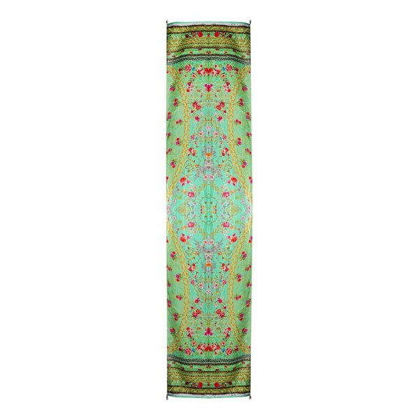 Inoa Chartreuse 12007 Green Long Rectangular Scarf