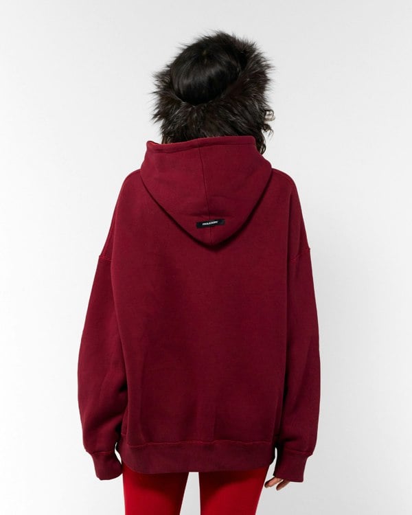 Frolickers Reversible Hoodie - Barolo / Chilli Flake