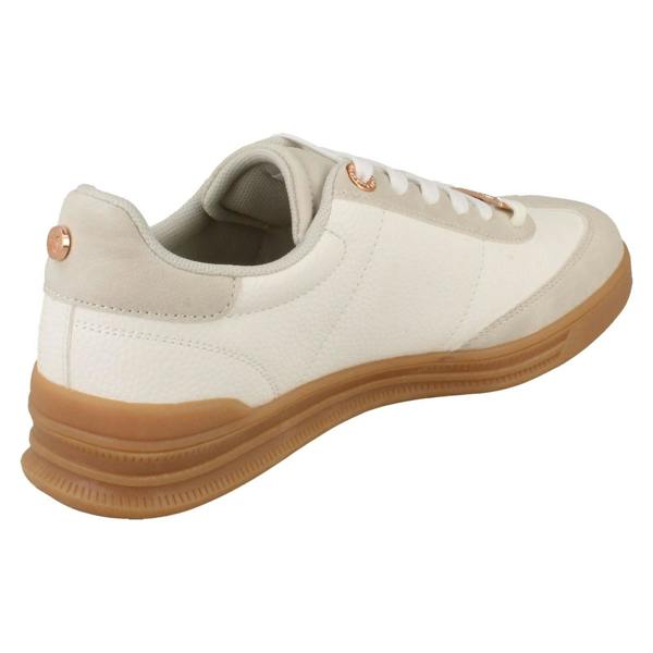 Elle Sport Ladies Elle Sport Lace Up Gum Sole Comfy Trainers F7443