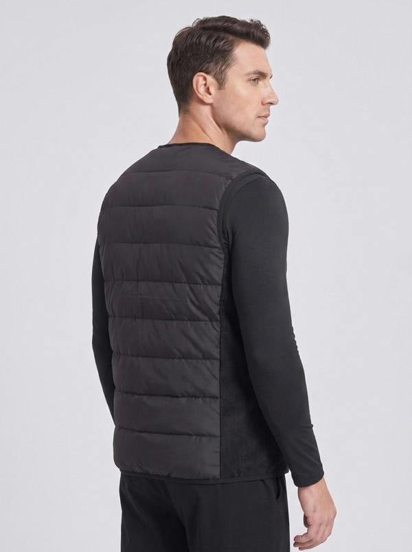 Anniou Men's V-Neck Heated Gilet