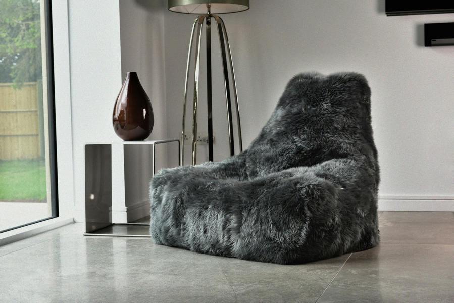 Garden Impressions Fur Bean Bag (Real Sheepskin)