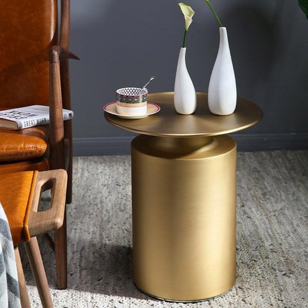 Tevis Coffee Table, Gold-Weilai Concept-Weilai Concept