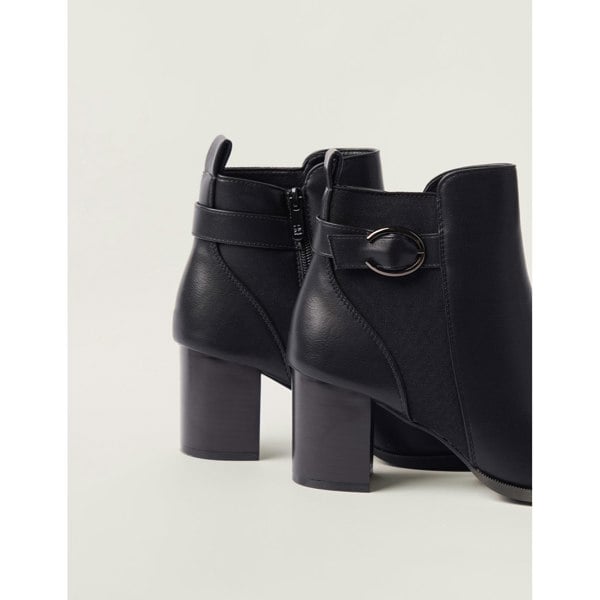 Blue Vanilla Elastic Side Detail Boot