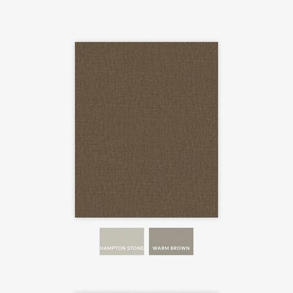 Next Chocolate Linen Look Wallpaper