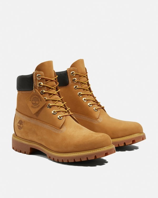 Timberland 6 Inch Premium Mens Waterproof Boots - Wheat