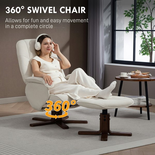 Recliner with Ottoman