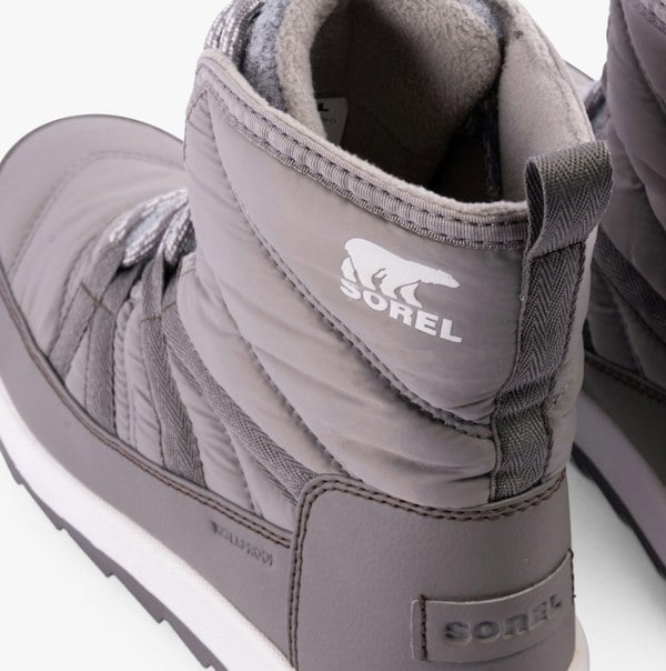 Sorel WHITNEY II PLUS LACE Womens Winter Boots Grey