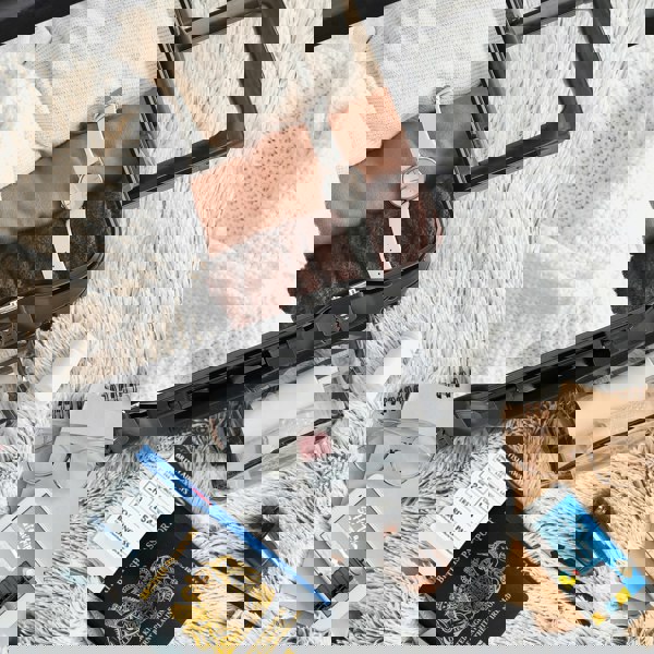 Flight Knight 55x35x20cm Hard Shell Cabin Carry On Suitcase 100+ Airline Approved