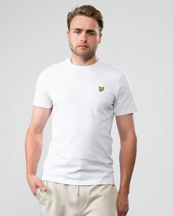 Lyle & Scott Plain Mens T-Shirt TS400VOG - 626 White