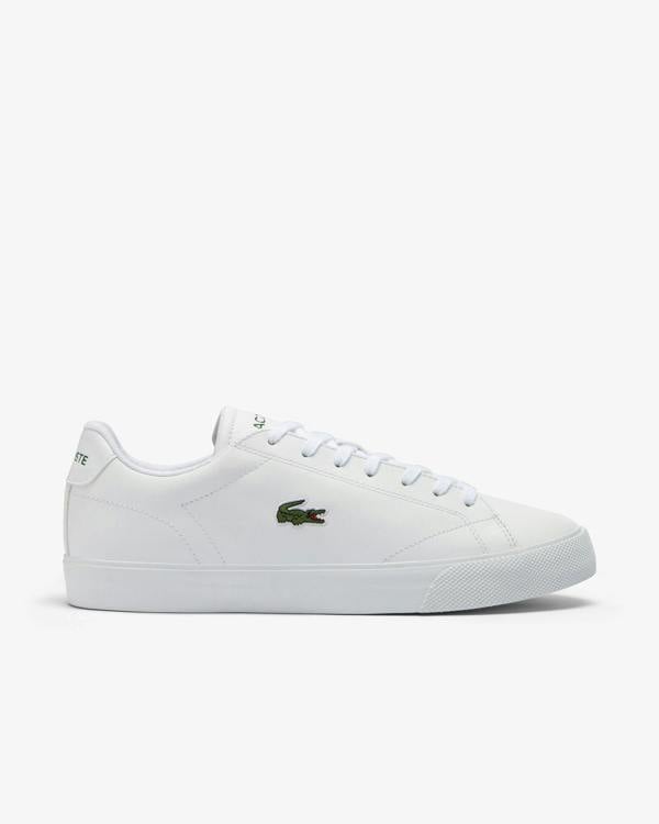 Lacoste Lerond Set Men Vulcanised Trainers - White/White 21G | CHO | Designer Mens Trainers