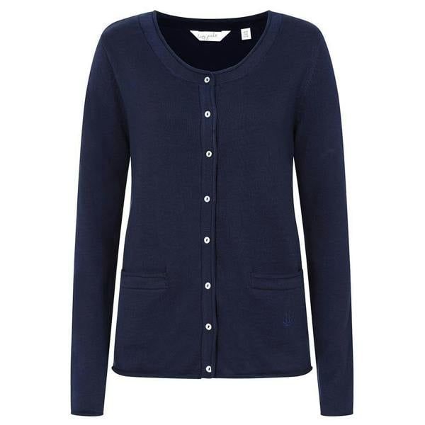Lazy Jacks Women's Knitted Cardigan - Marine