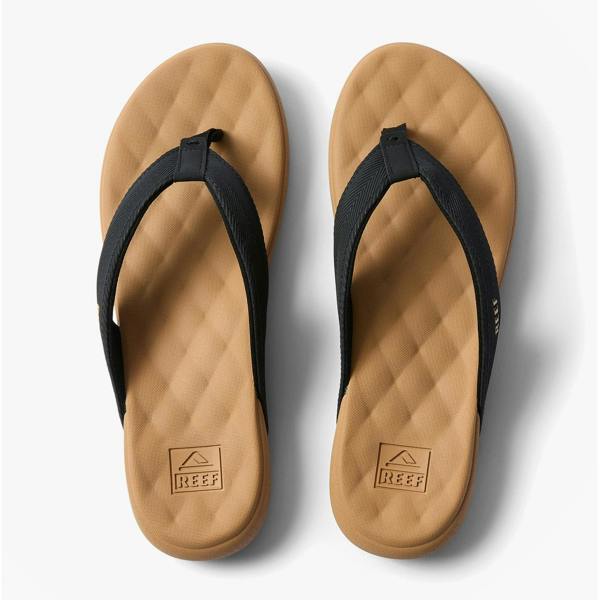Reef CUSHION MELODY Toe-Post Sandals   in  Black/Multicoloured
