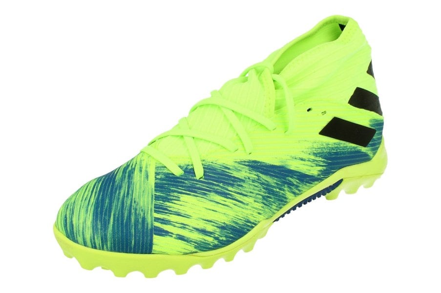 Adidas Nemeziz 19.3 Tf Mens Football Boots Trainers  FV3994 - Navy Blue Green Fv3994 - Photo 0