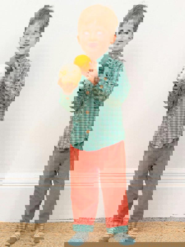 Kite Boys Organic Check Pull Ups