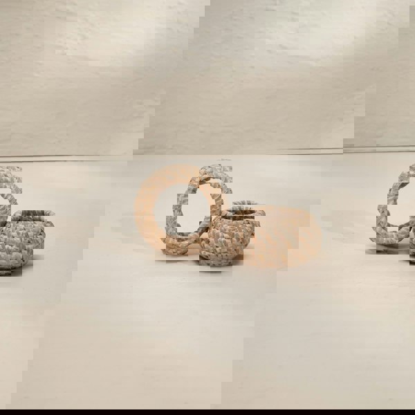 Coastal villa Homeware Round Wicker Napkin Rings In Four Colours