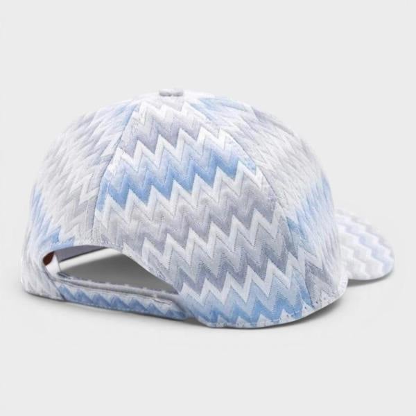 Missoni Zig Zag Baseball Cap Blue / Grey