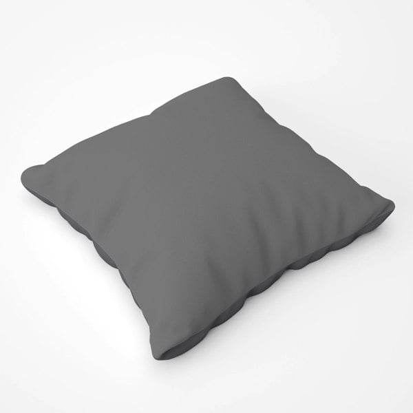 Warren Reed Slate Grey Floor Cushion