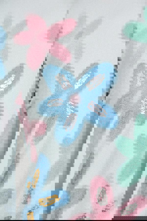 Mudflower Large Floral Print Lightweight Knit Jumper