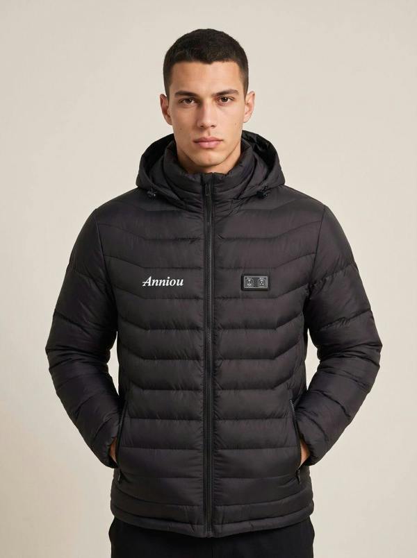 Anniou Men's Heated Puffer Jacket
