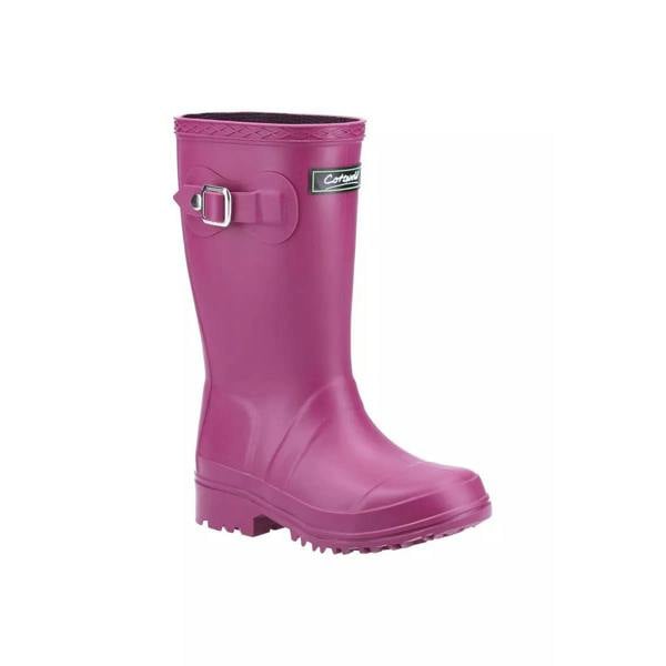 Cotswold Buckingham Girls Wellingtons / Girls Boots - Berry
