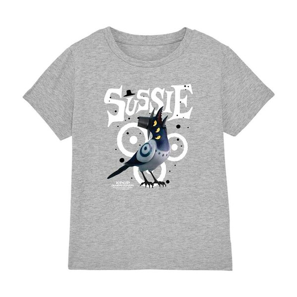 K-Pop Demon Hunters Childrens/Kids Sussie Bird T-Shirt - Athletic Heather