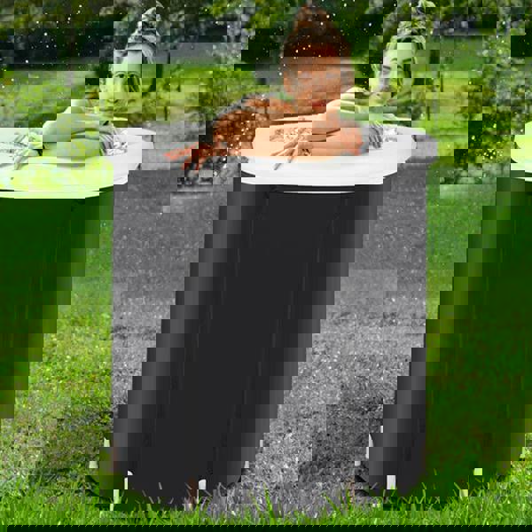 Gr8 Home Large Portable Ice Bath Tub for Cold Water Therapy Lid Recovery Plunge Pool