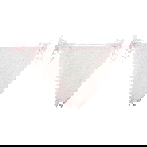 Lulu Stretch Lace Brief - Pale Pink