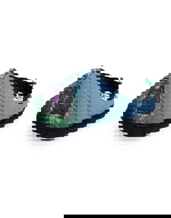 Minecraft Boys Multicoloured Grafitti Slip On Loafer Slippers