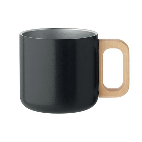 MidOcean Acero Double Wall 350ml Mug - Black - 