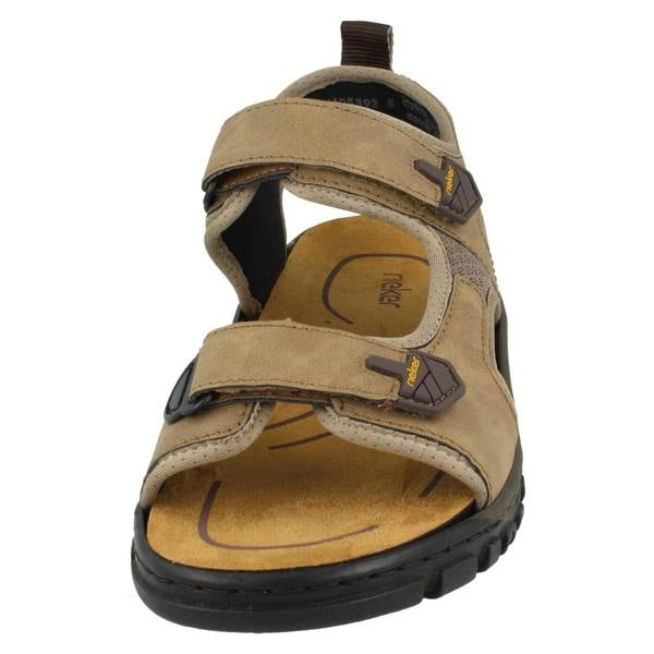 Rieker Mens Rieker Casual Adjustable Sandals 25055
