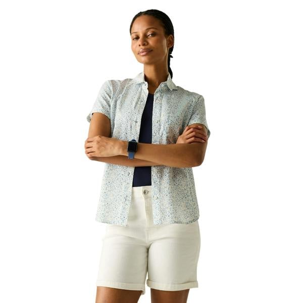 Regatta Womens/Ladies Petal Insect Repellent Shirt - Barely White - 