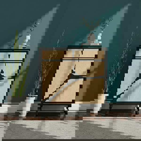 IH Design Dusk Mango Wood medium Sideboard with 2 drawers