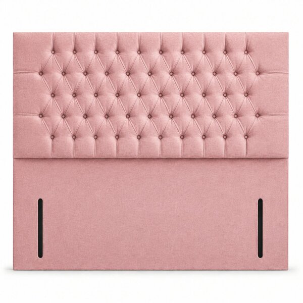 Great British Beds Chesterfield Headboard - Pink Plush