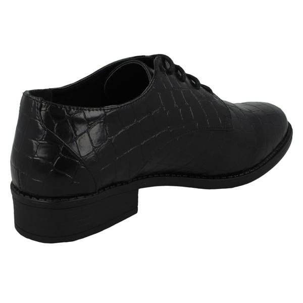 Spot On Ladies Spot On Lace Up Shoe F90080