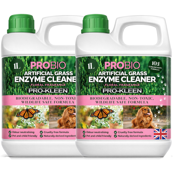 ProKleen Pro-Kleen ProBio Artificial Grass Cleaner Probiotic Based Deodoriser Odour Eliminator Floral 2L