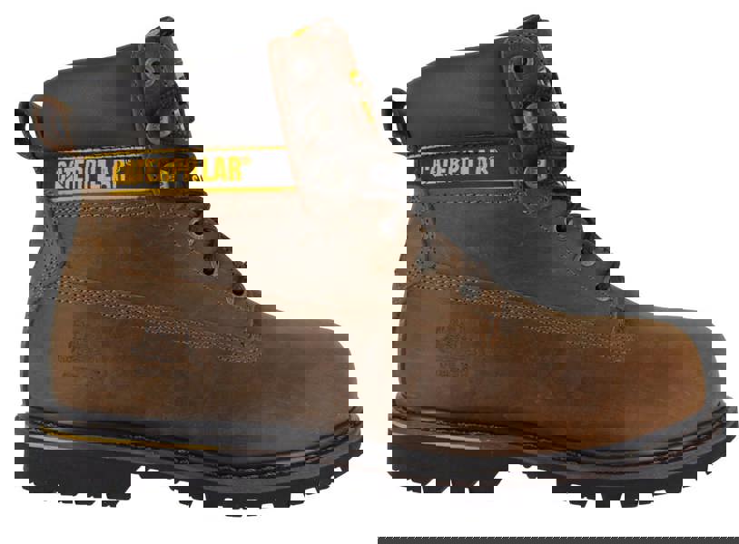 Caterpillar Holton Mens SB Safety Steel Toe Cap Lace Up Work Boots